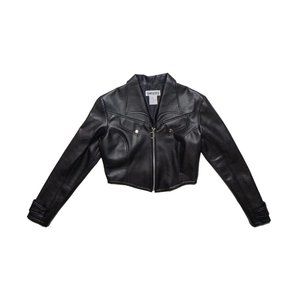 Small Faux Leather Jacket